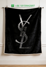 Yves Saint Laurent Throw Blankets